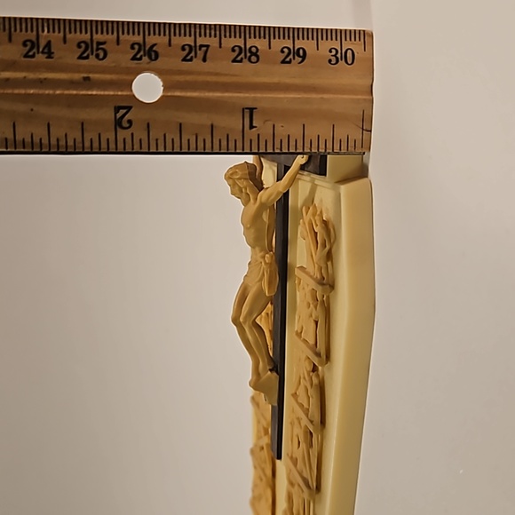 Vintage Resin Plaque Stations Of The Cross VIA CRUCIS Italy - Picture 7 of 9